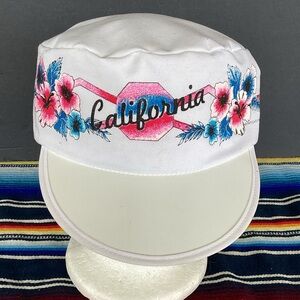 Vintage California flowers painters SnapBack Hat Made in USA